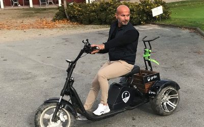 NYHET – 8 nya golfscooter på klubben