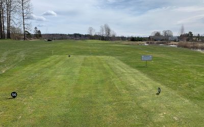 Tillfällig förändring av hål 6 och hål 18 inför säsongsstarten